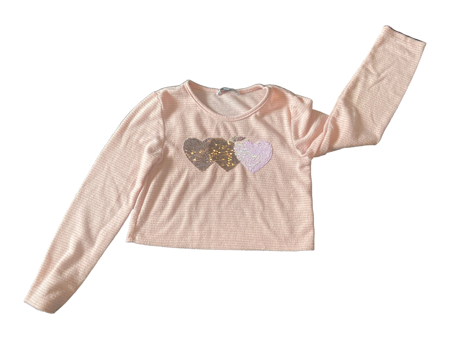 George Long Sleeved Pink Shirt, Size 7/8