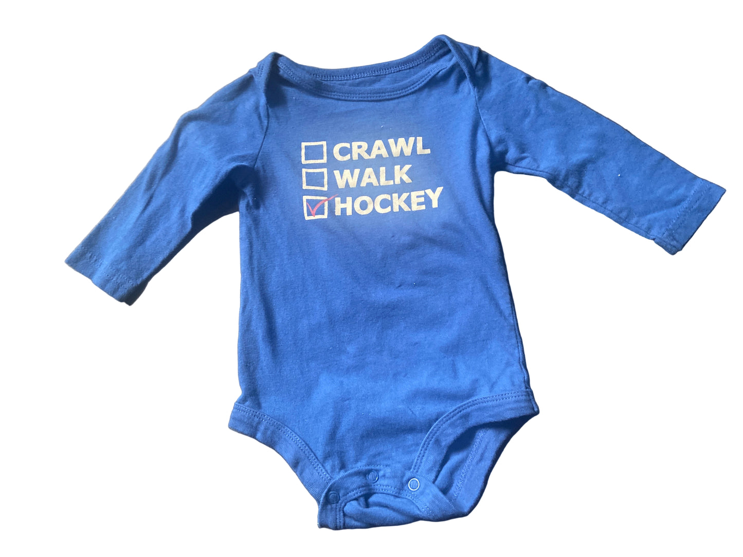 George Long Sleeved Onesie, 6-12 months