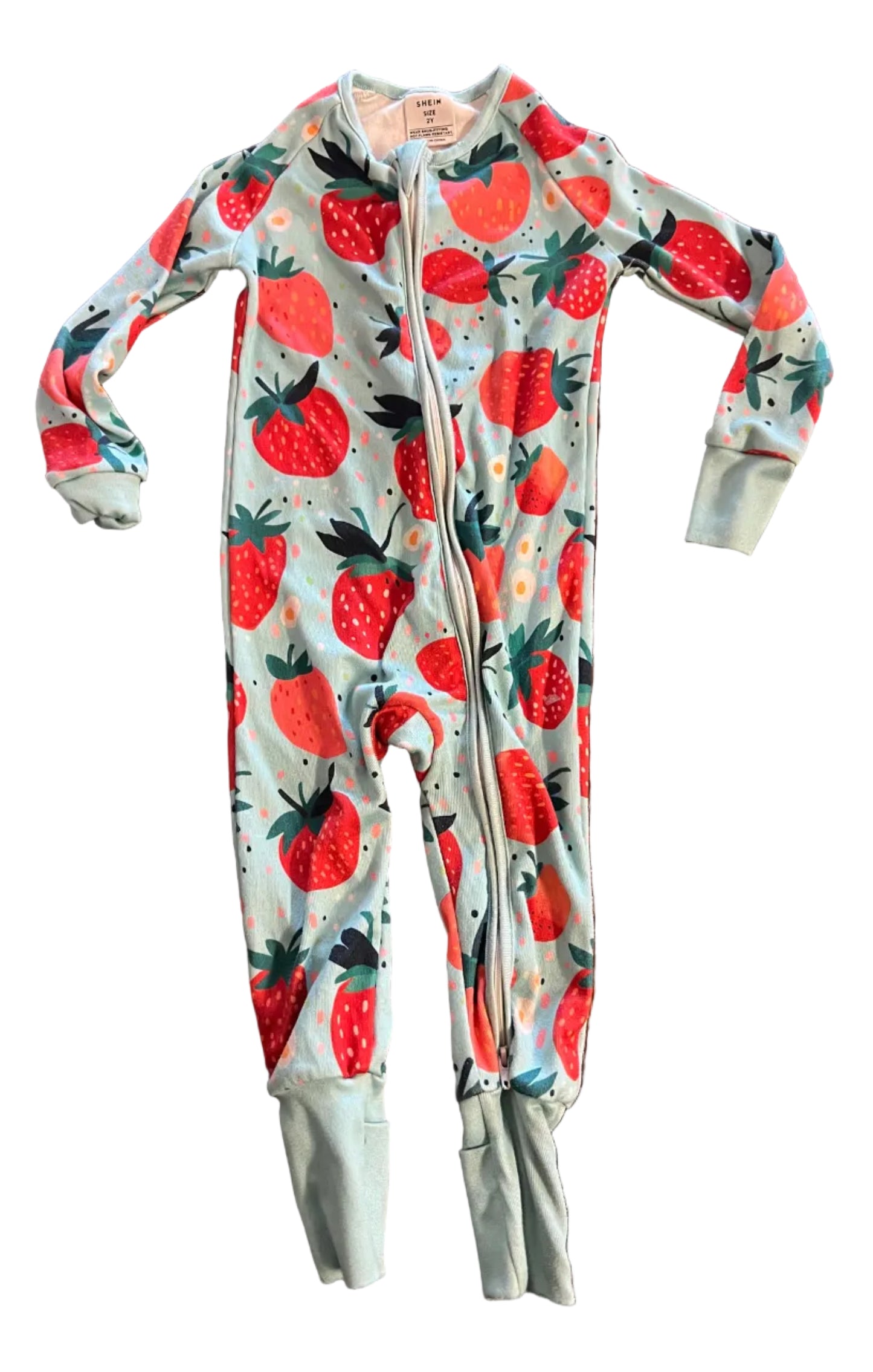 SHEIN Sleeper with Zipper, 2T