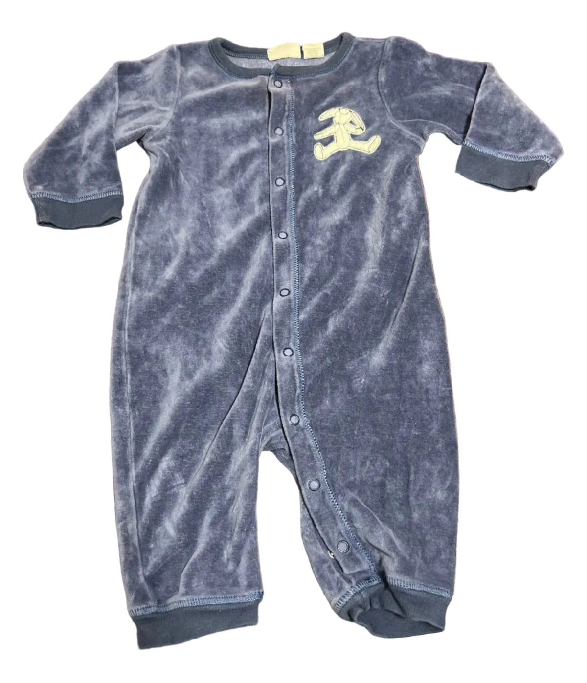 Cotton Ginny Sleeper with Snaps, 6-12 months