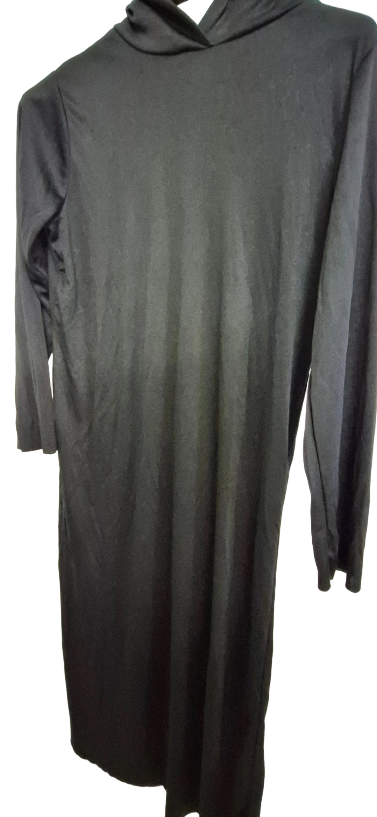 Long Black Hooded Cape Costume (approximately size 6)