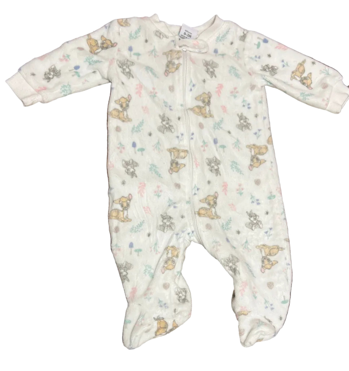 Disney Baby Fleece Sleeper with Zipper, 0-3 months