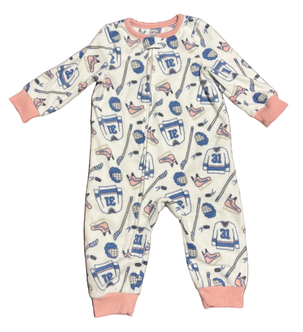 Carter’s Fleece Sleeper with Zipper, 9-12 months