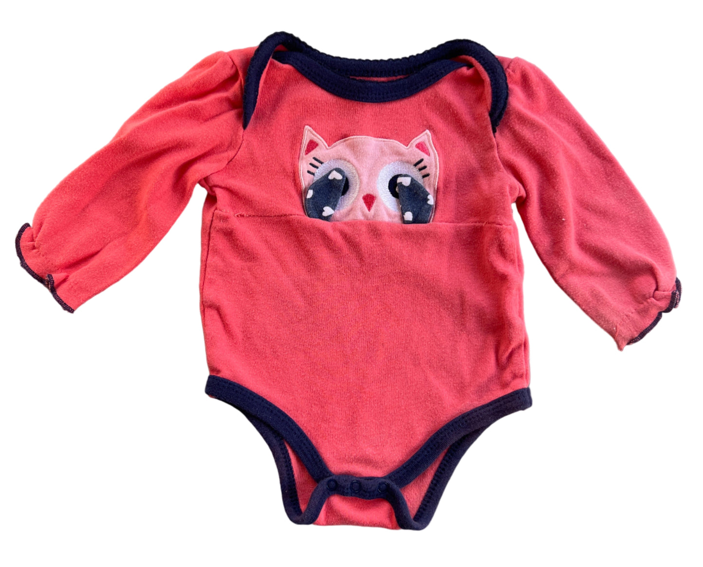 Monkey Bars Long Sleeve Onesie, 6-9 months