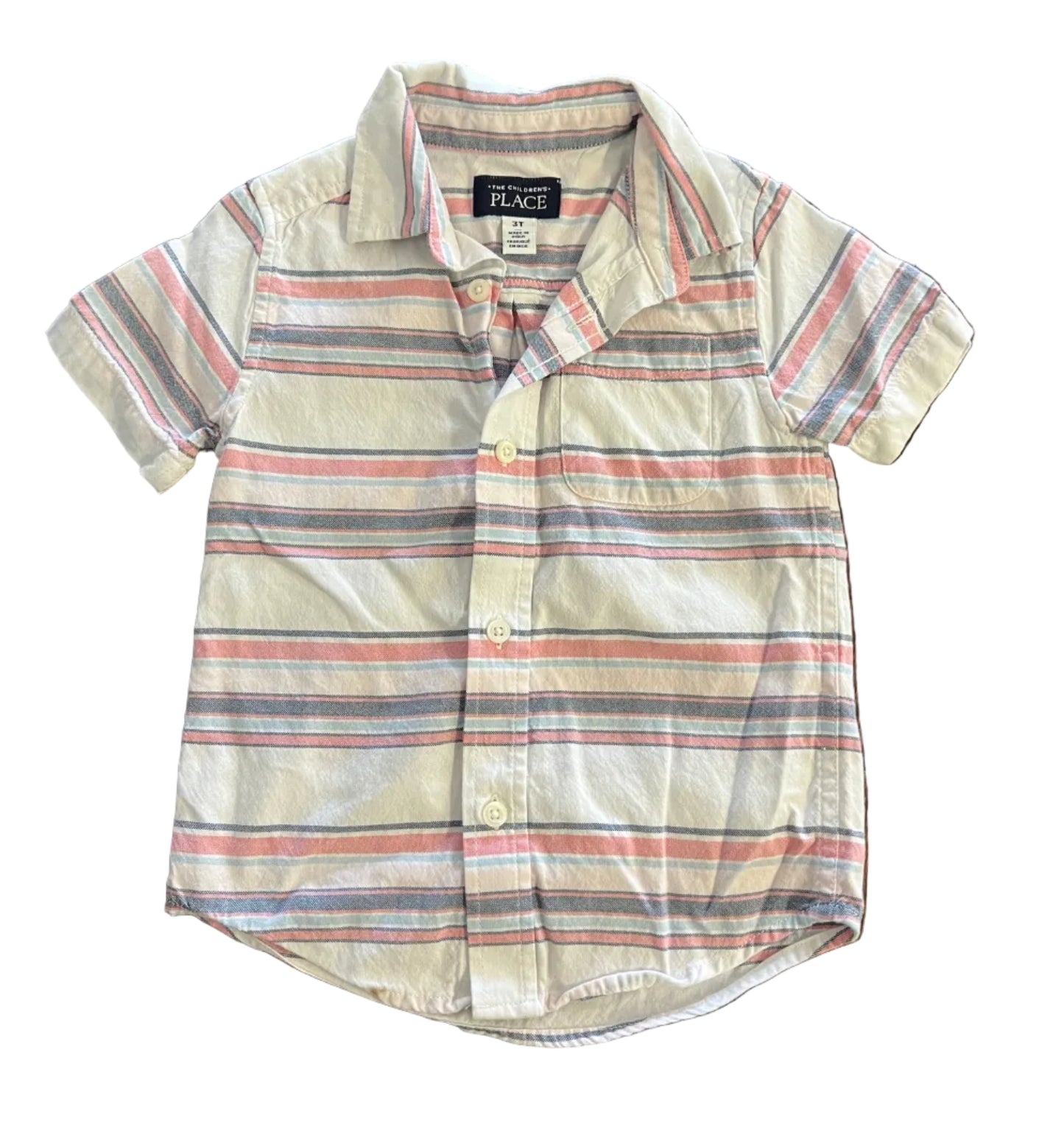 The Children’s Place, Button Up Shirt, 3T