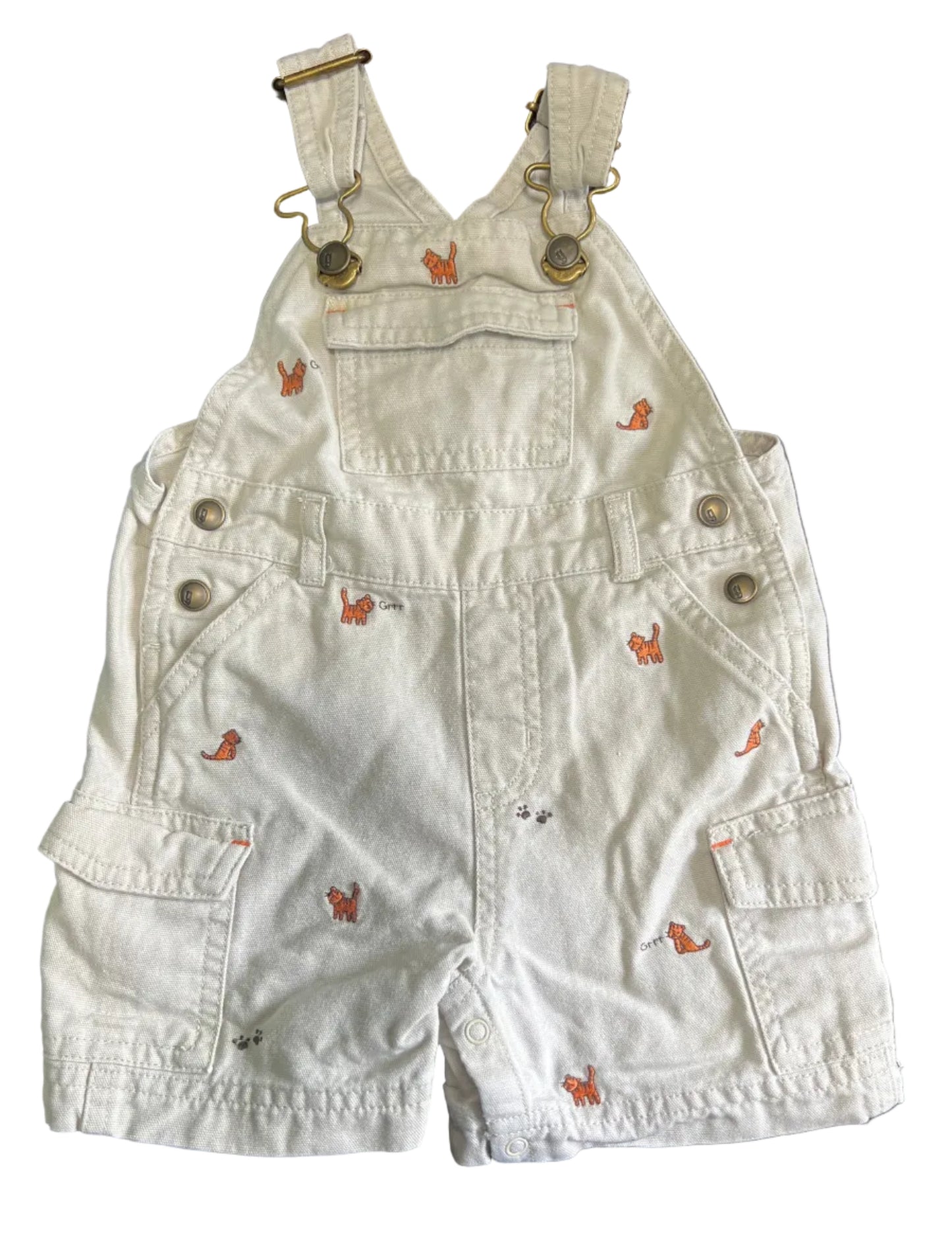 Gymboree Overalls, 3-6 months