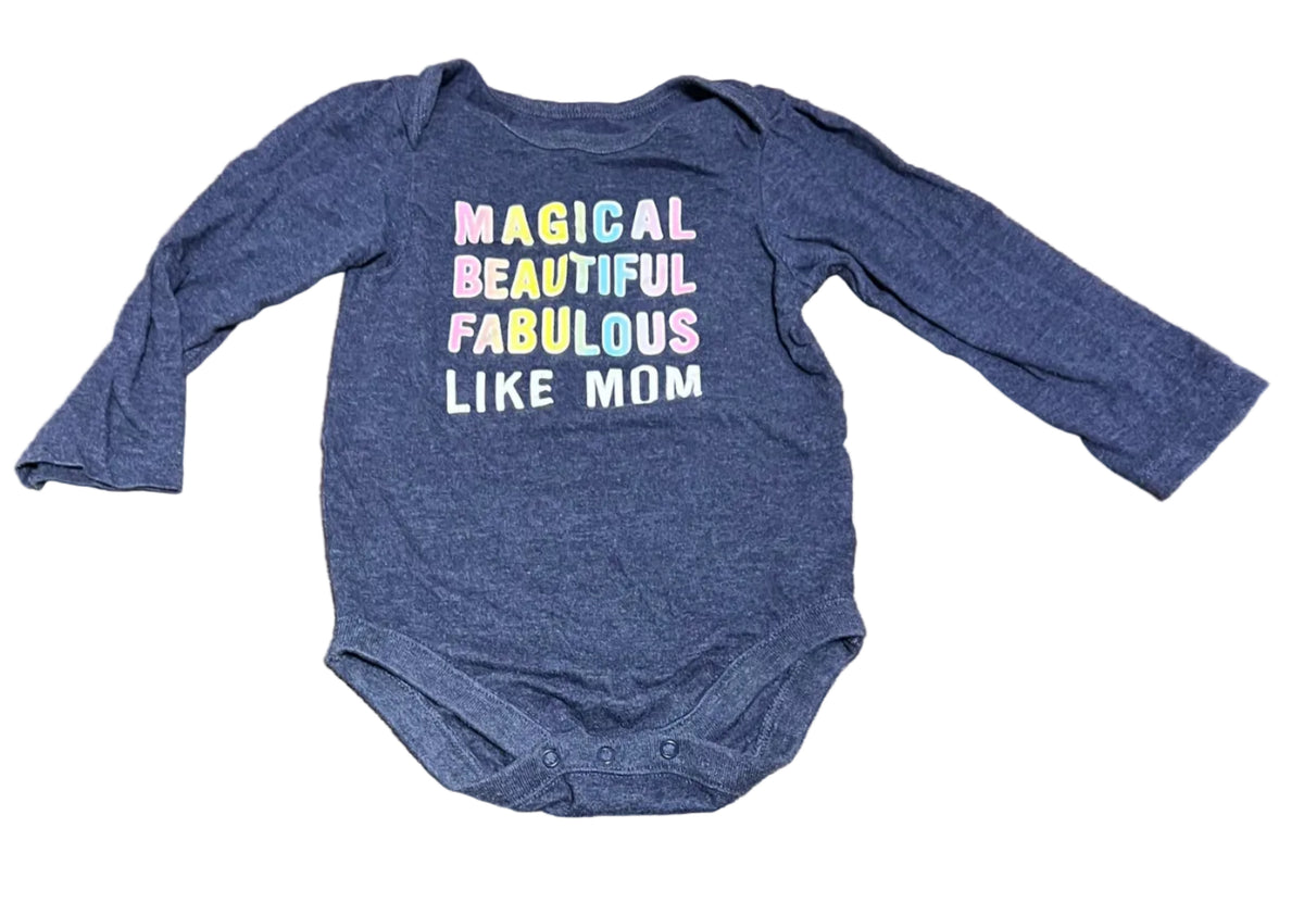 The Children’s Place, Long Sleeve Onesie, 12-18 months