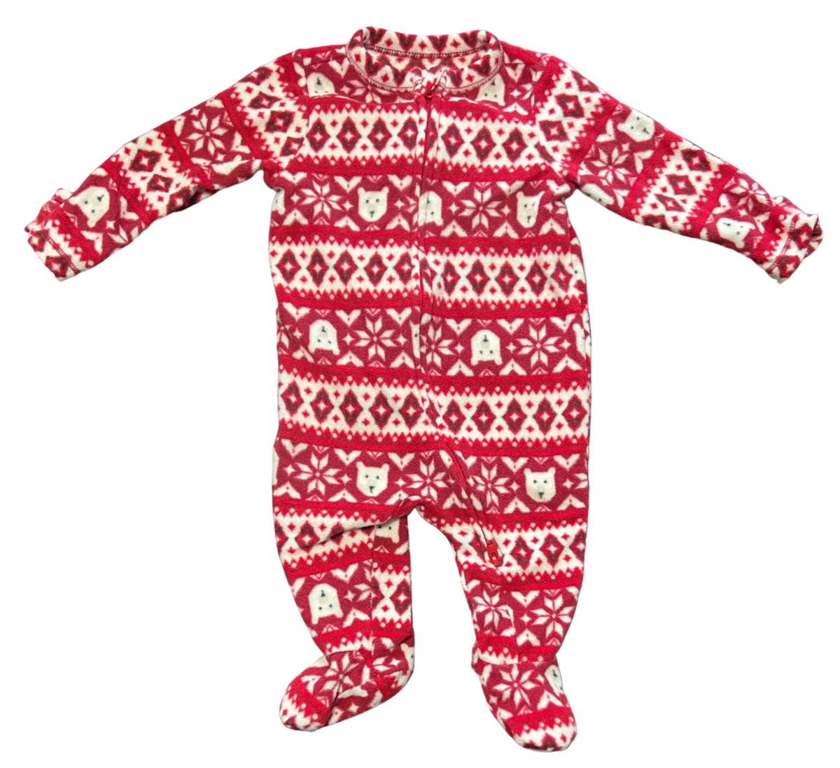 Old Navy Fleece Sleeper with Zipper, 0-3 months