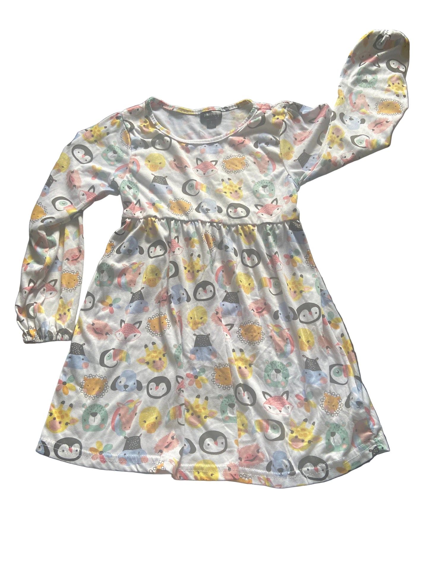 Picapino Animal Dress, Size 7
