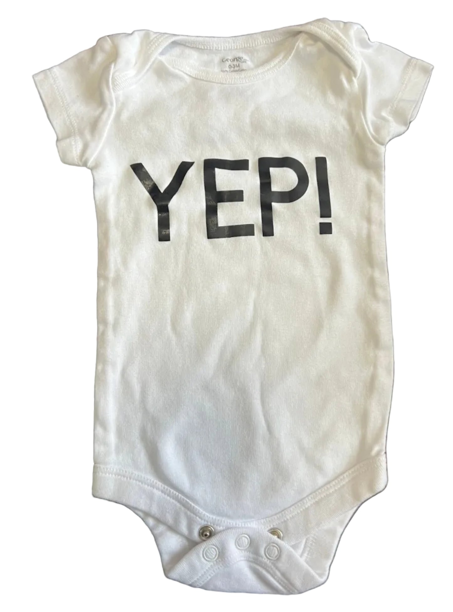 George Onesie, 0-3 months
