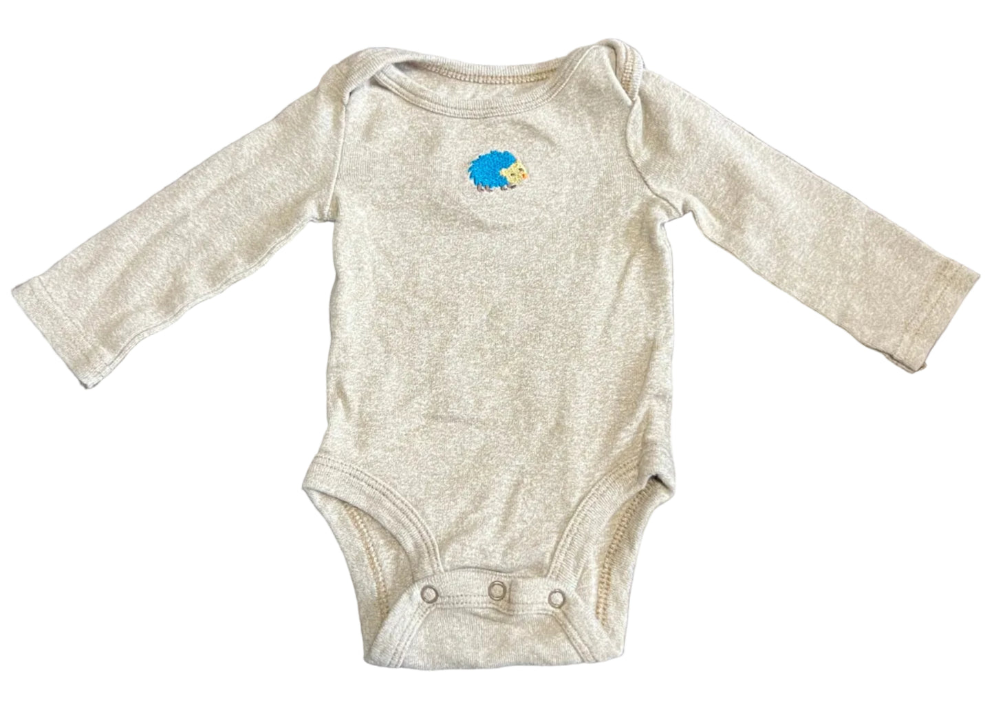 Babies R Us Long Sleeved Onesie, 0-3 months