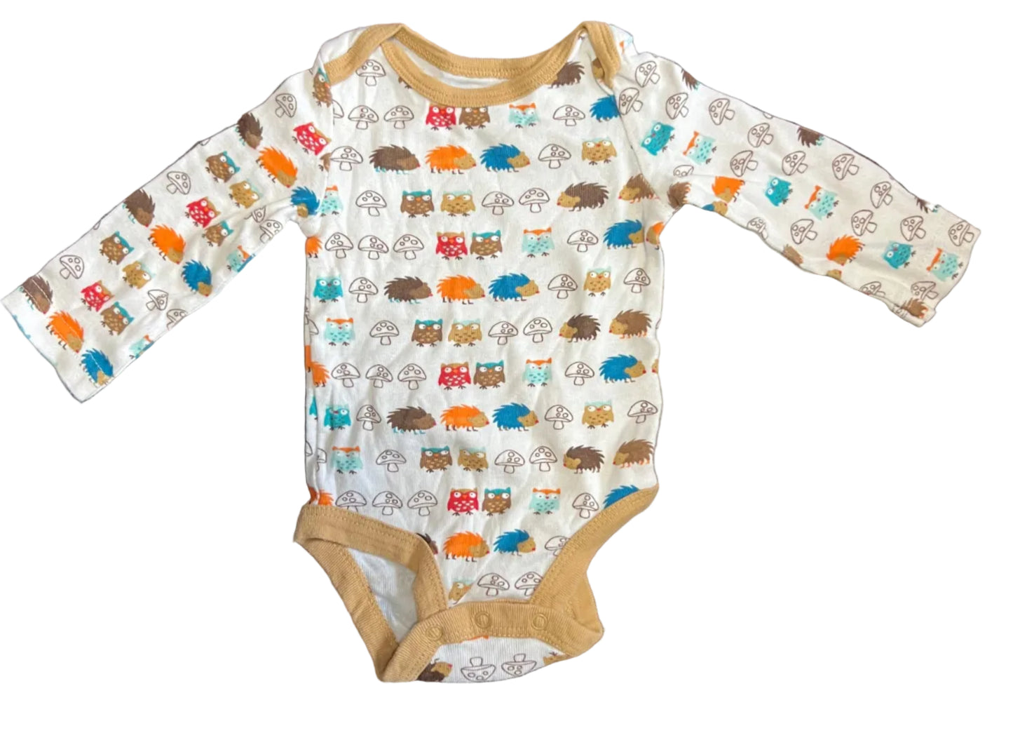 Babies R Us Long Sleeved Onesie, 0-3 months