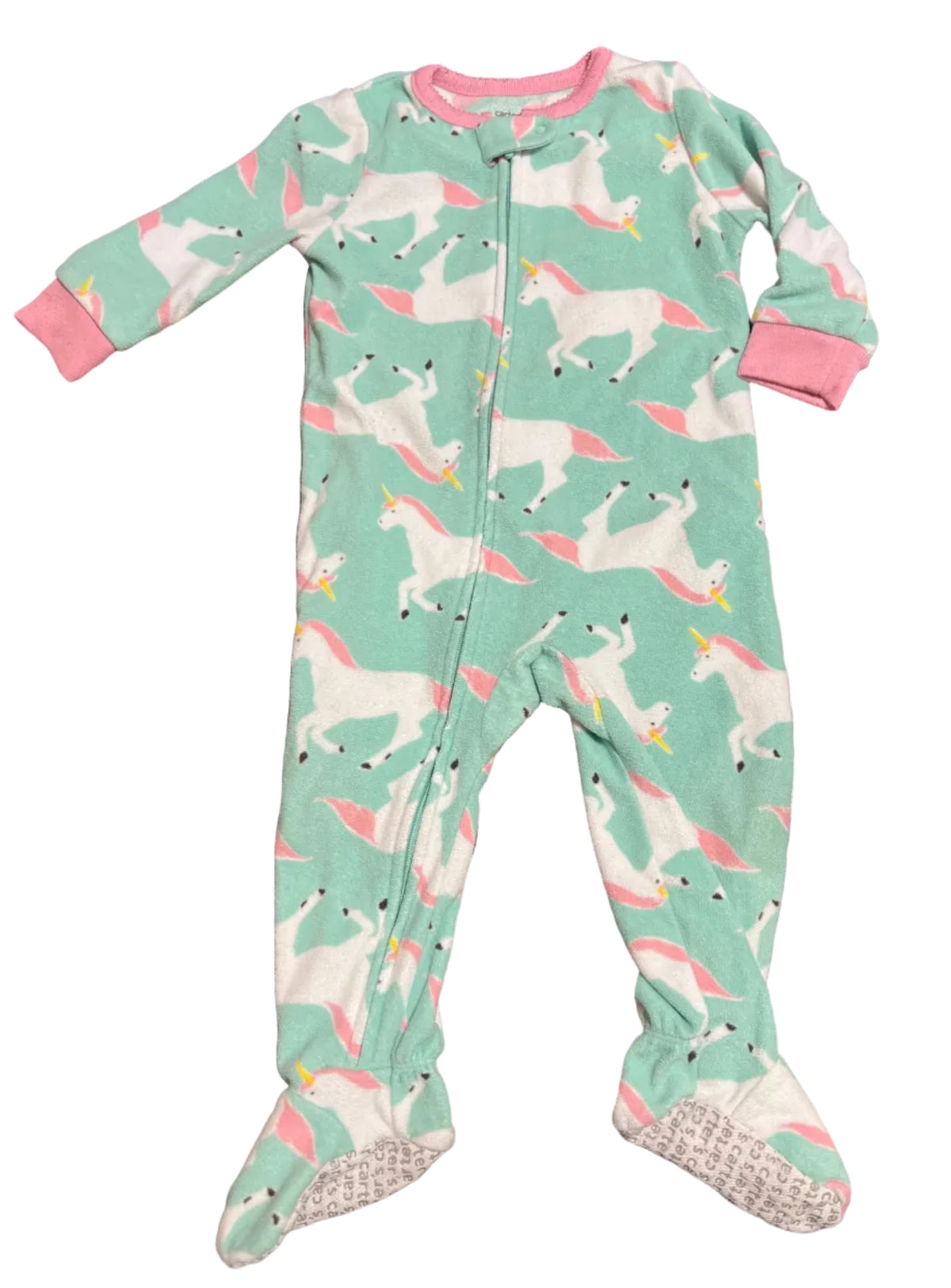 Carter’s Fleece Sleeper with Zipper, 9-12 months