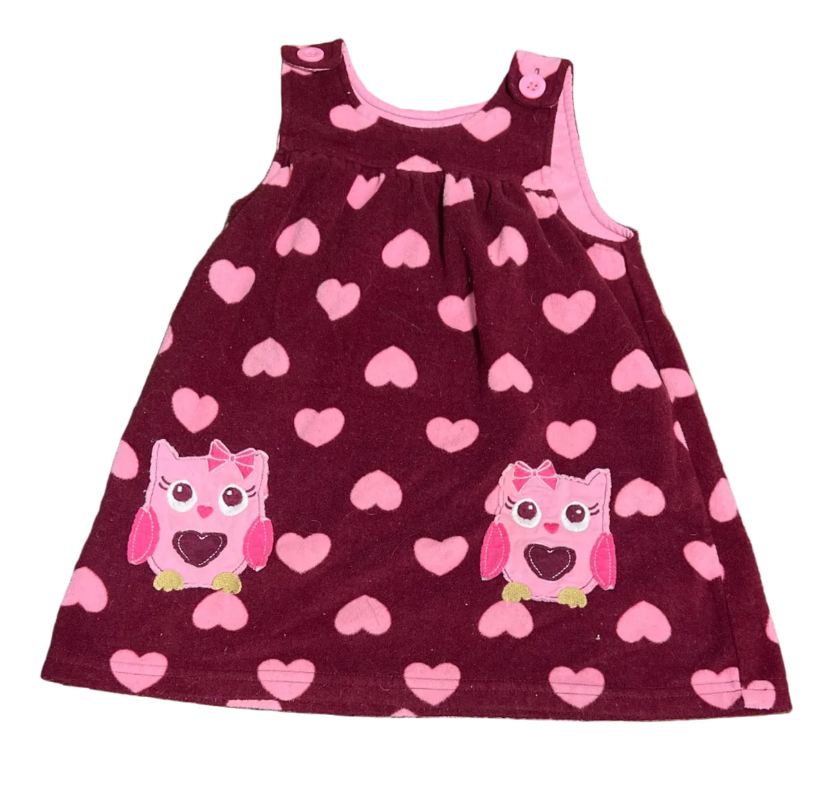 George Fleece Dress, 18-24 months