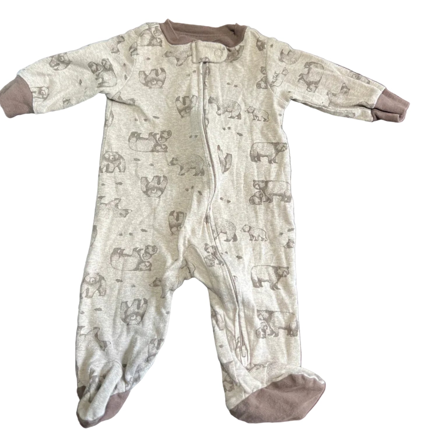 Carter’s Sleeper with Zipper, 0-3 months