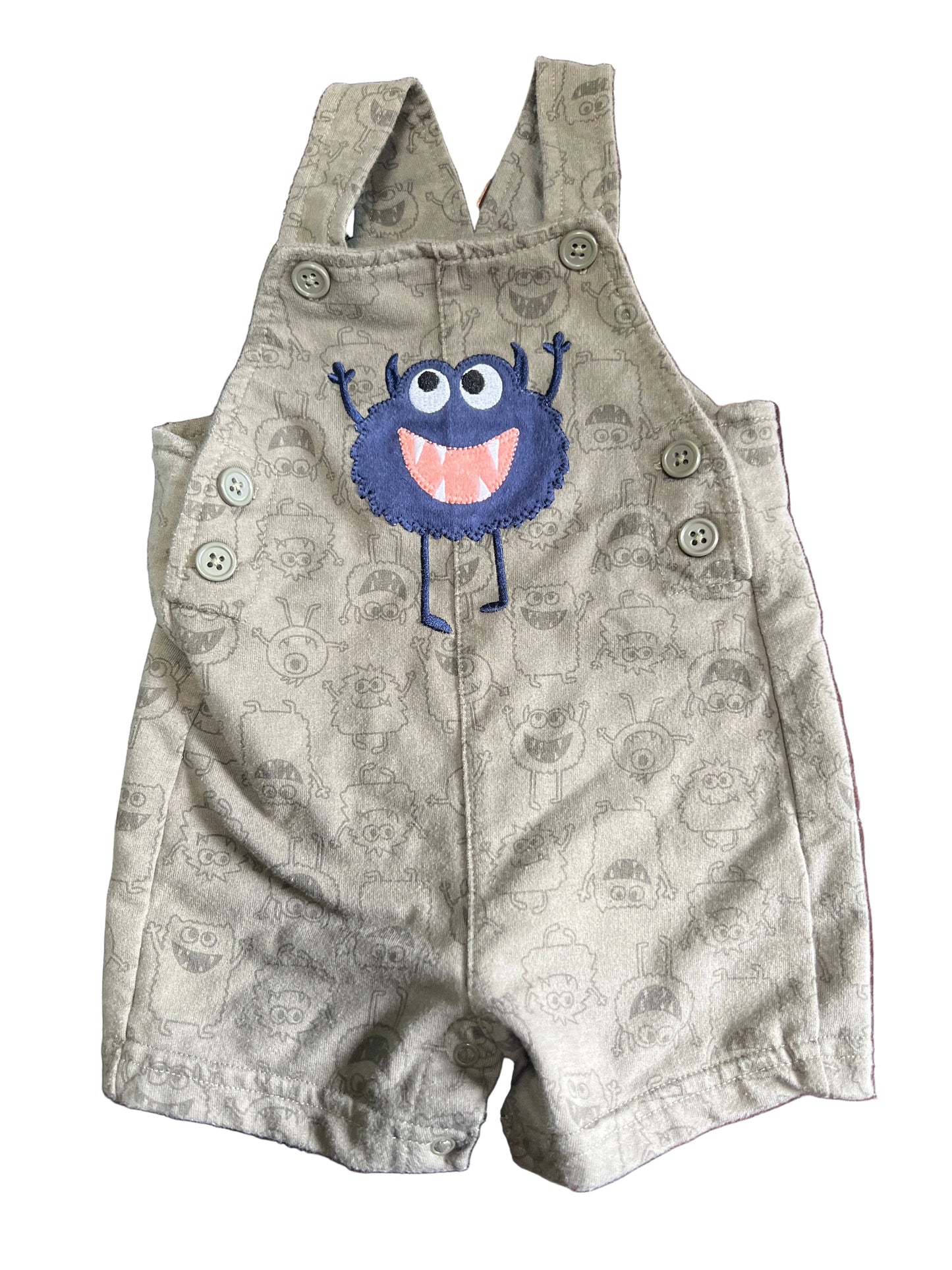 Pekkle Overalls, 3-6 months