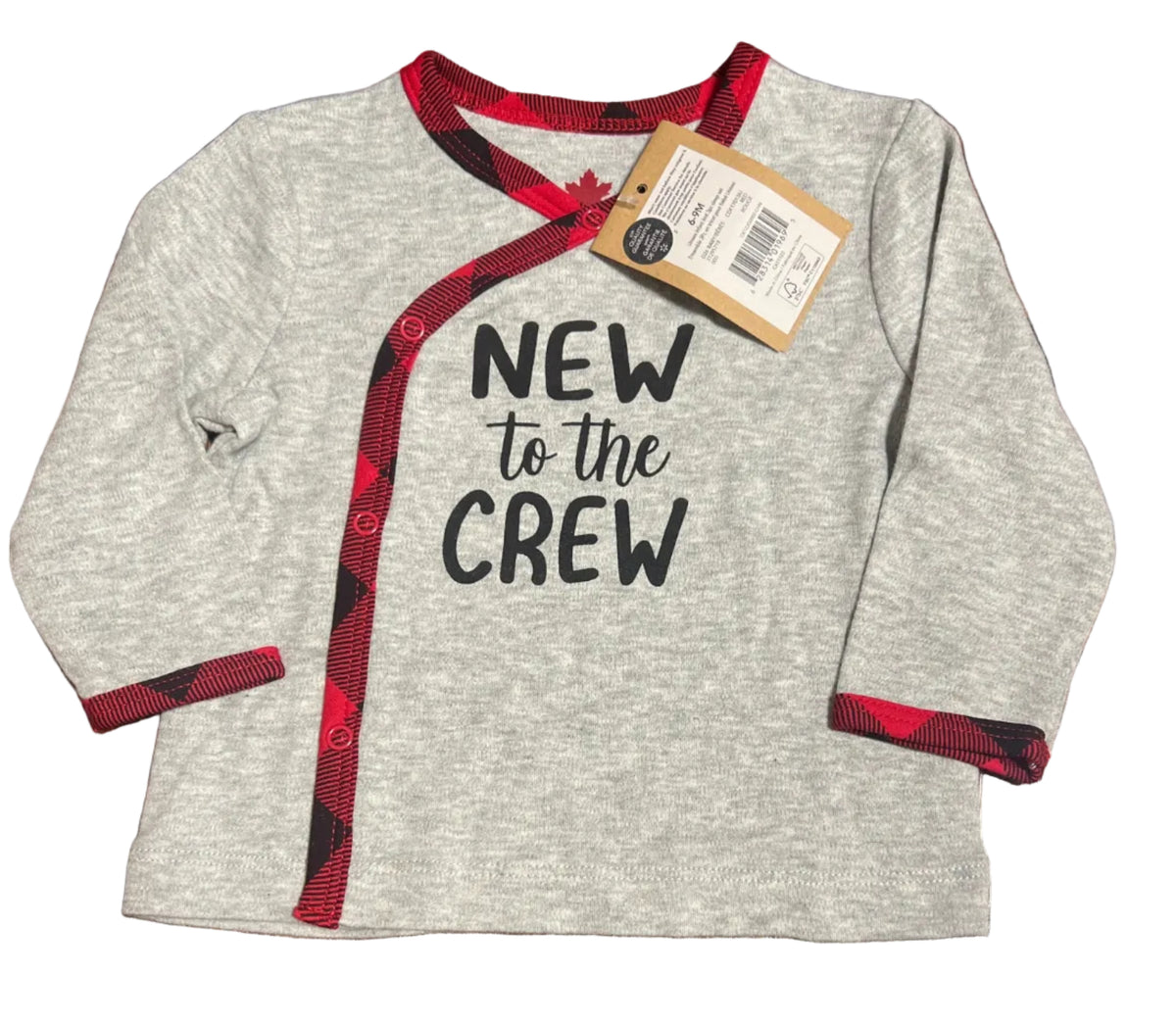 Canadiana Shirt, 6-9 months, new with tags