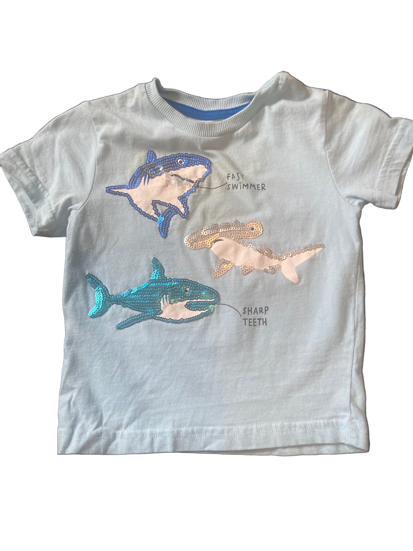 George, Shark T-shirt, size 2T