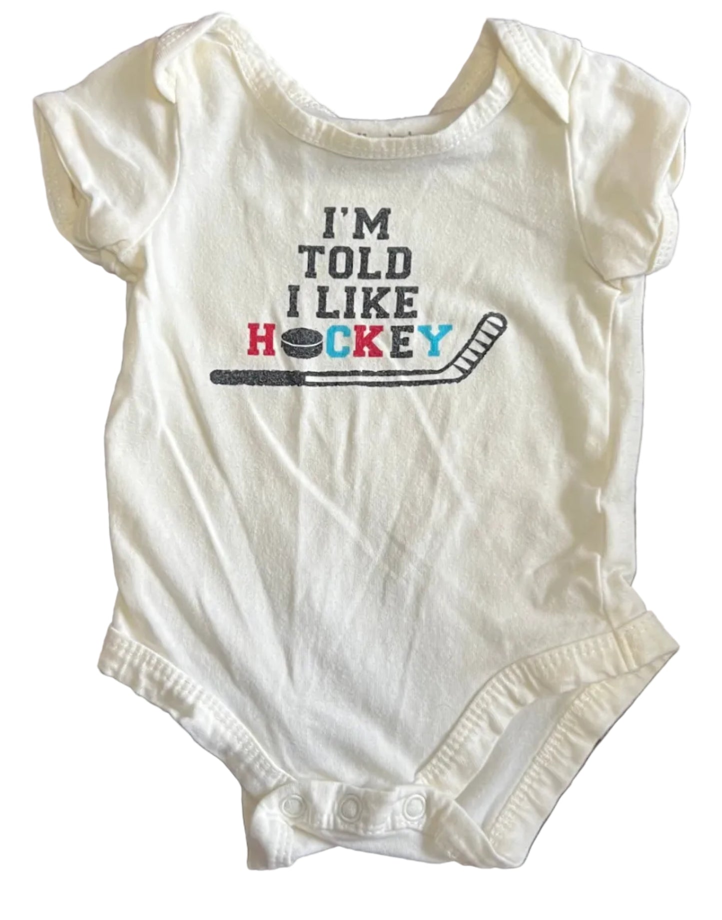 Indigo Baby Onesie, 0-3 months