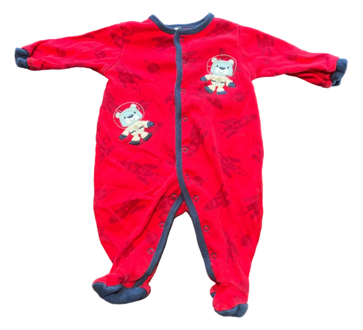 Pekkle Sleeper with Snaps, 0-3 months