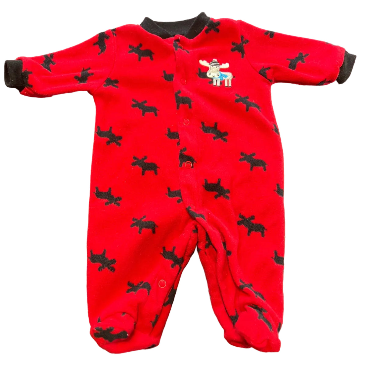 Carter’s Fleece Sleeper with Snaps, Newborn