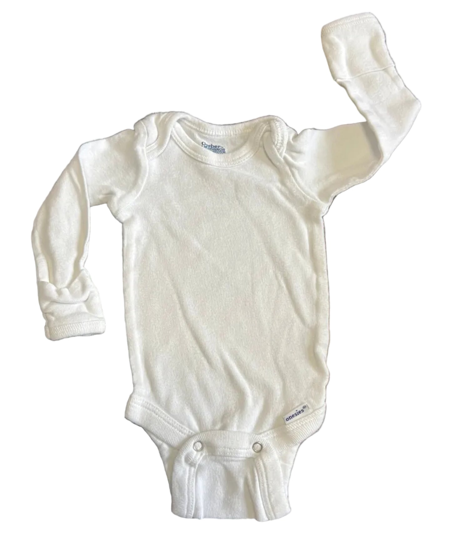 Gerber Long Sleeved Onesie, 0-3 months