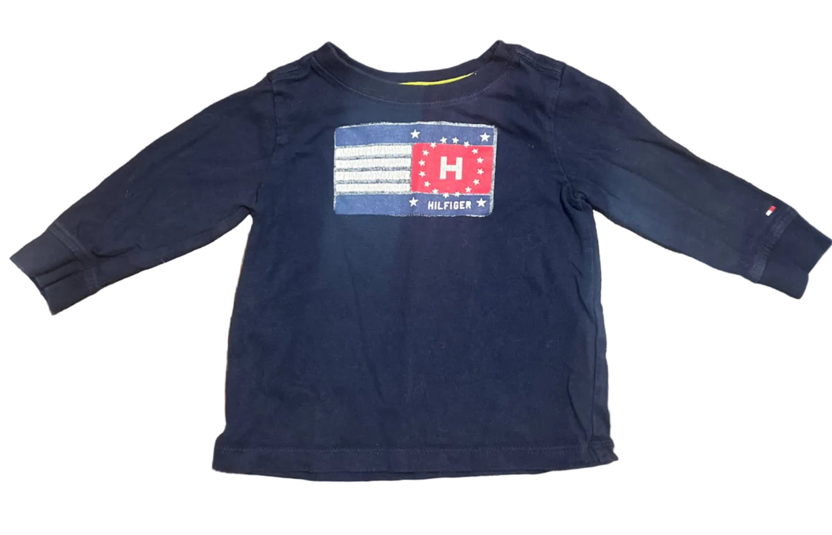 Tommy Hilfiger Long Sleeve Shirt, 9-12 months