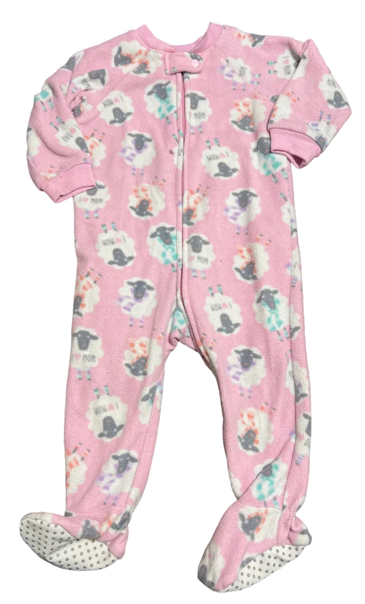 The Children’s Place Fleece Sleeper with Zipper, 9-12 months