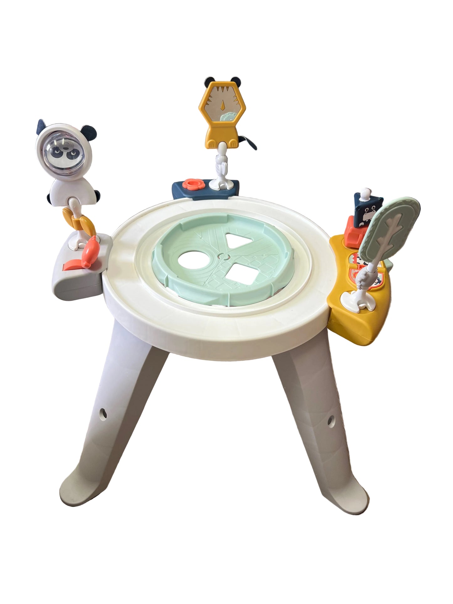 Fisher-Price Baby to Toddler Toy 3-in-1 Spin & Sort Activity Center and Play Table