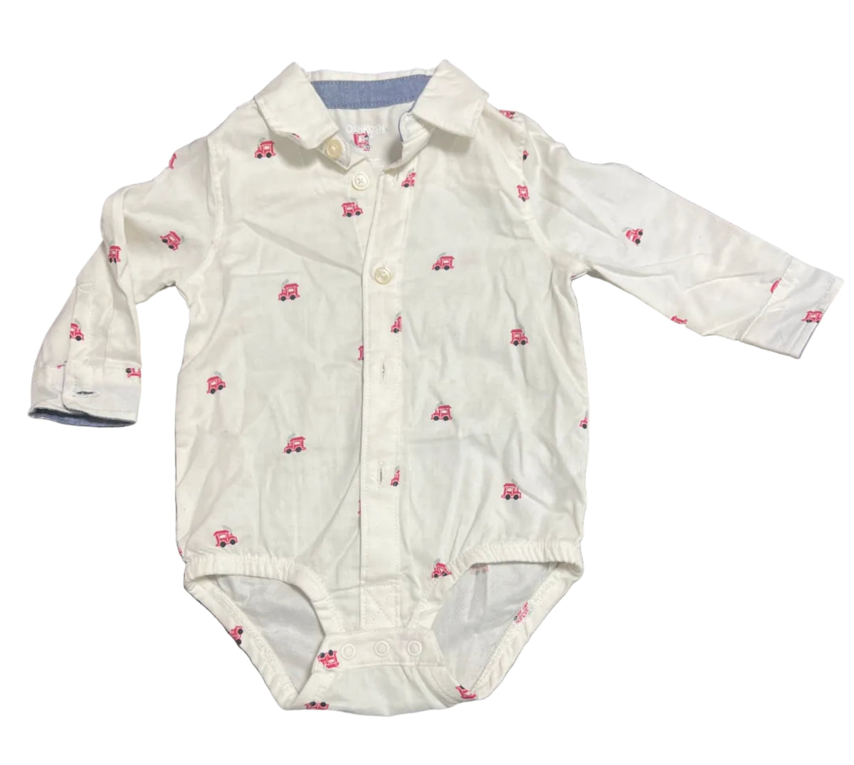 Oshkosh button down 6-9 months