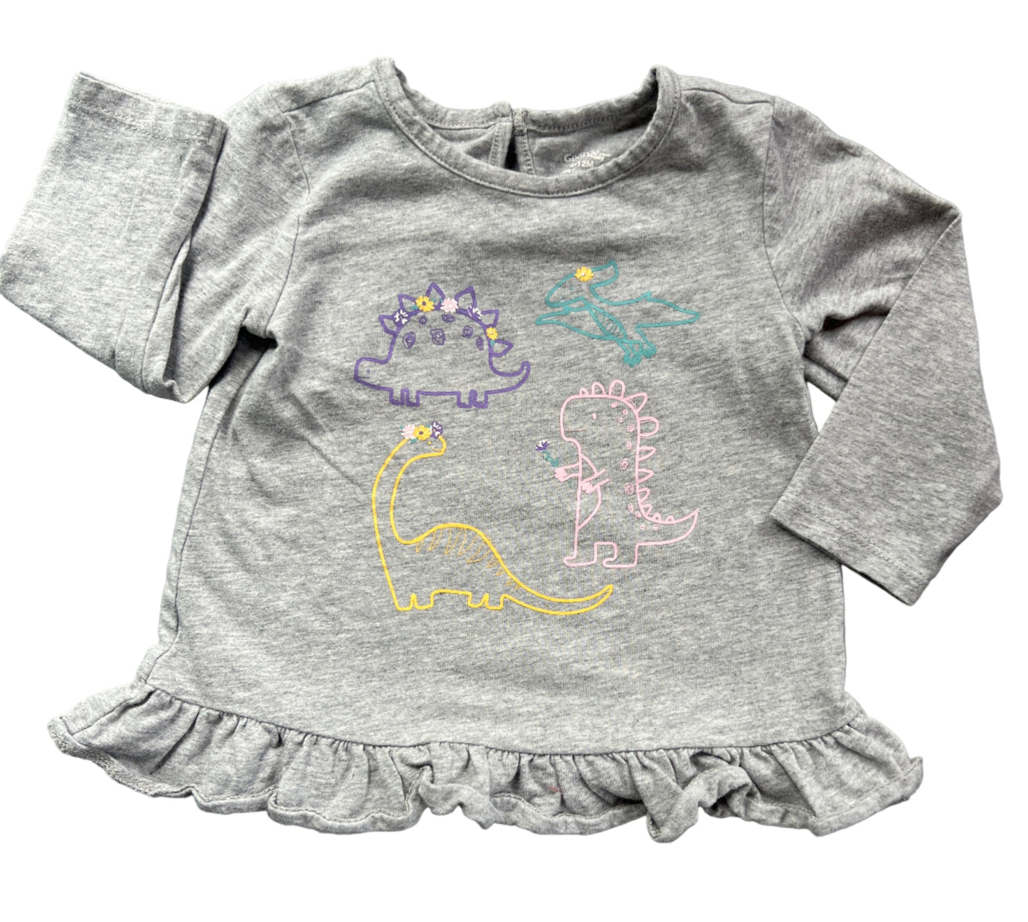 George Long Sleeve Shirt, 6-12 months