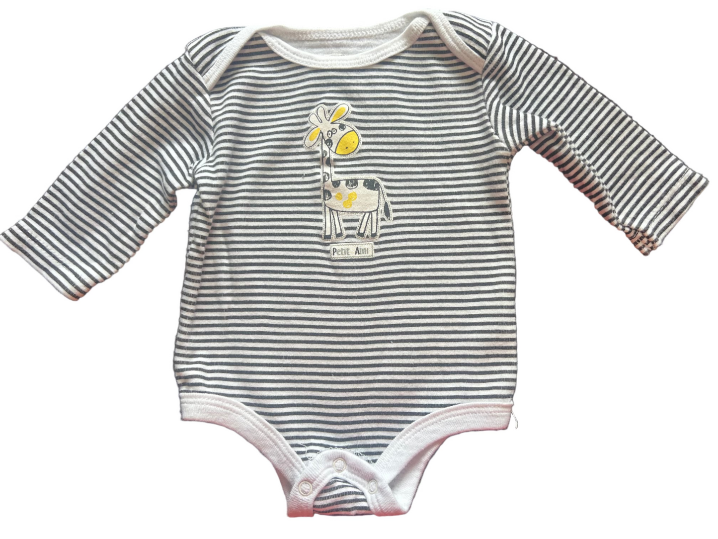 Rococo Long Sleeve Onesie, Newborn