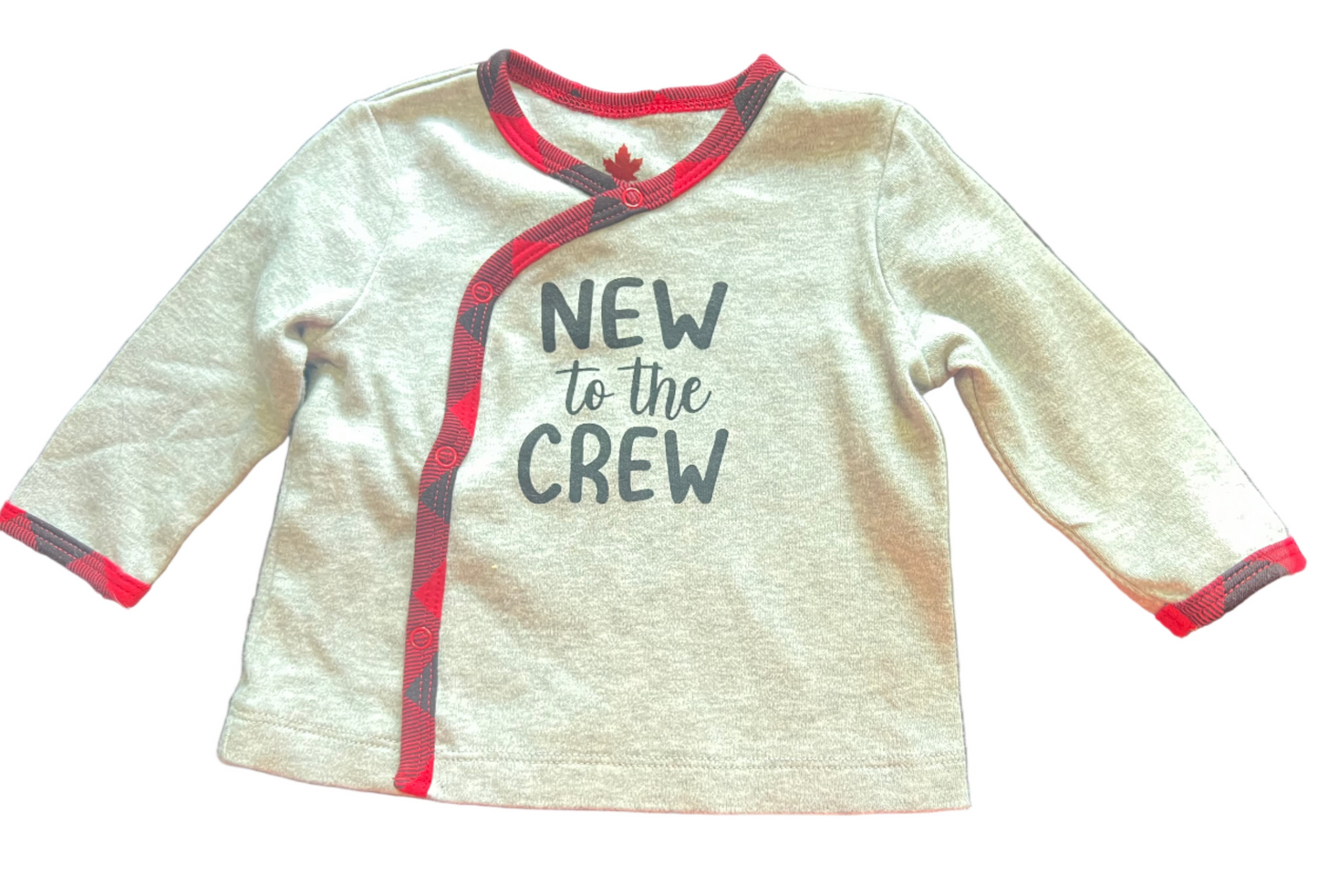 Canadiana Long Sleeve Shirt, 6-9 months