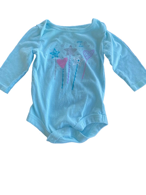 George, Long Sleeve Onesie, 3-6 months