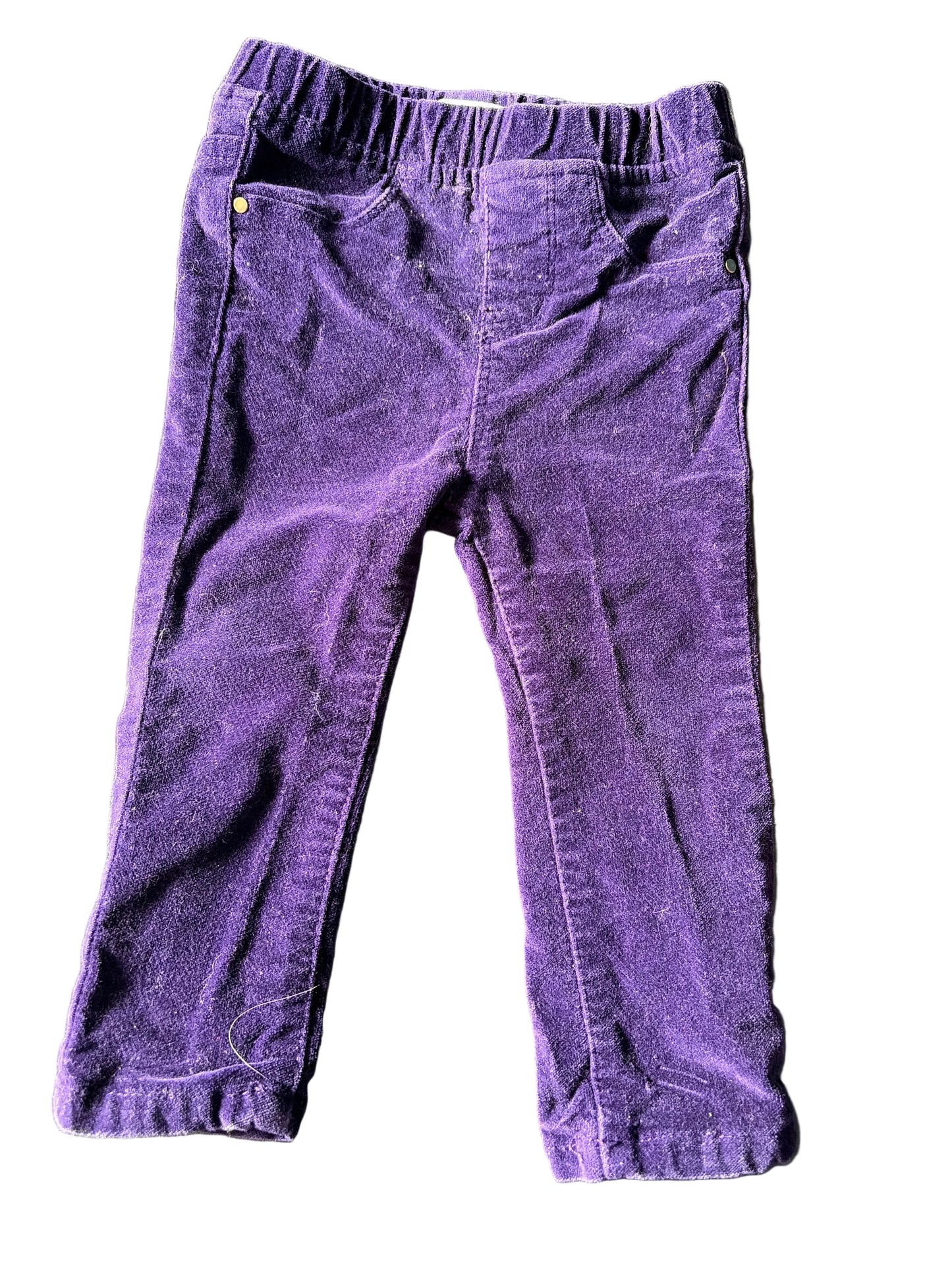 George Purple Pants, 12-18 months