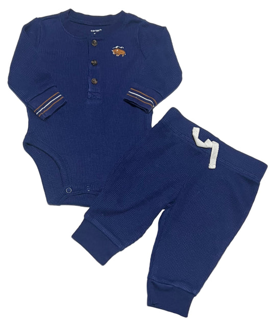 Carter’s Onesie and Pant Set, 0-3 months