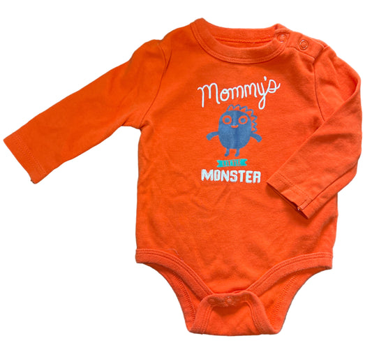 Joe Fresh Long Sleeve Onesie, 3-6 months