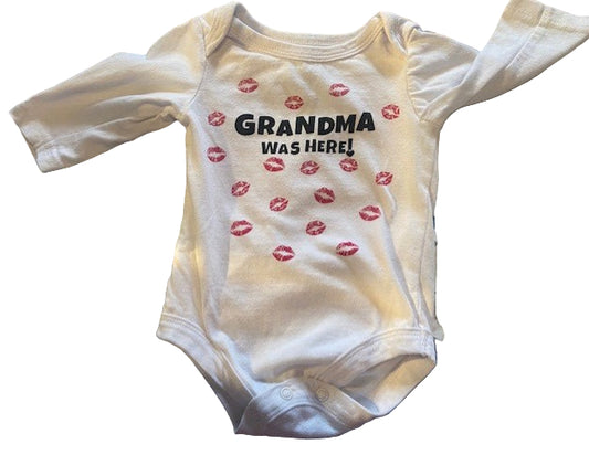 George Long Sleeve Onesie, 0-3 months
