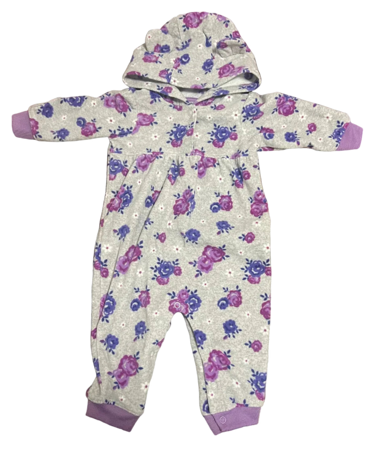 Carter’s Fleece Jumper with Hood, 3-6 months