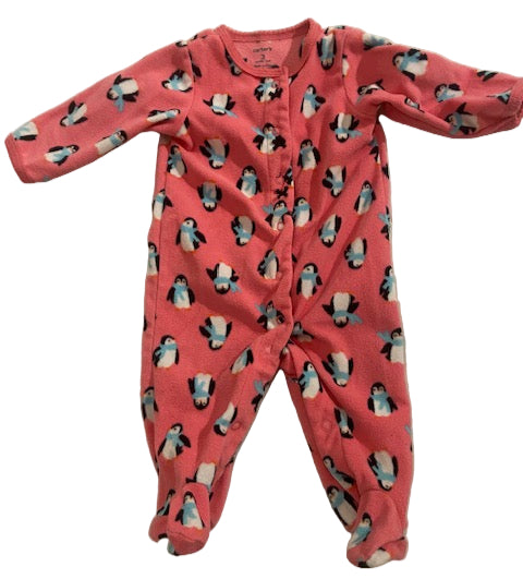 Carter's Sleeper with Zipper, 0-3 months