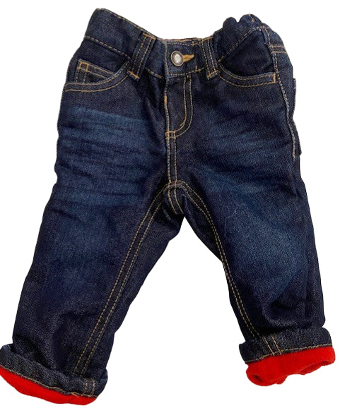 George Lined Jeans, 3-6 months