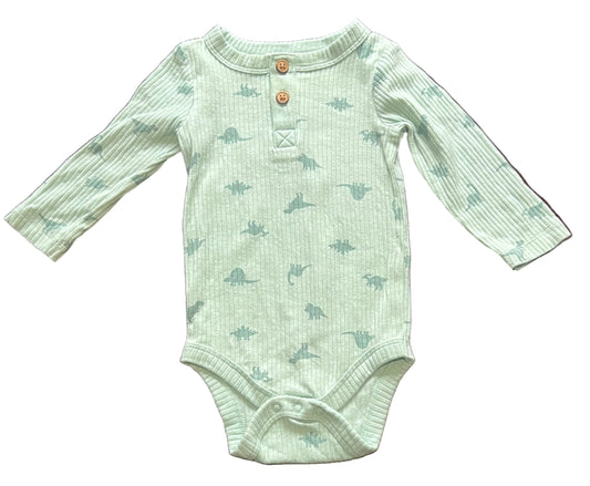 Cat and Jack Long Sleeve Onesie, 3-6 months