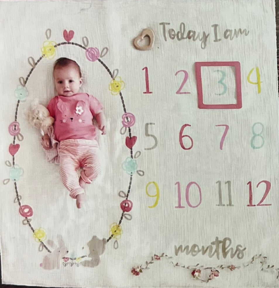 Watch Me Grow Blanket - Organic Cotton