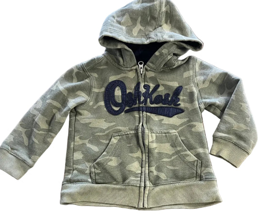 Oshkosh Zip Up Sweater, 3T