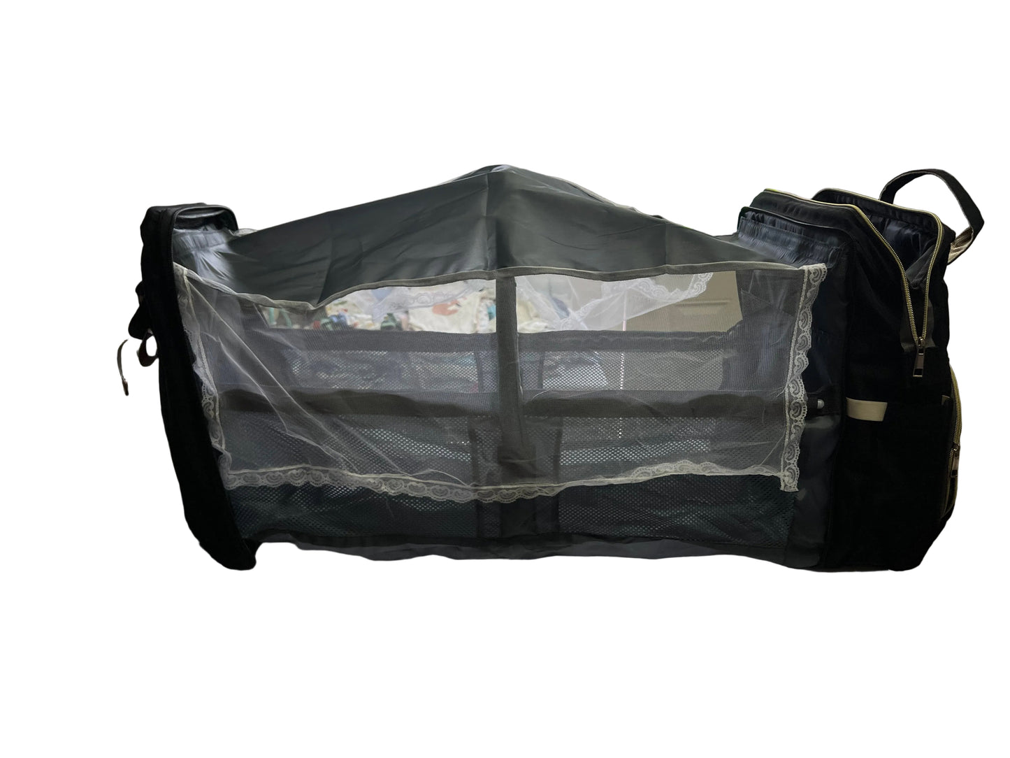 Baby Diaper Bag Backpack, Multi-Function Travel Portable Bassinet