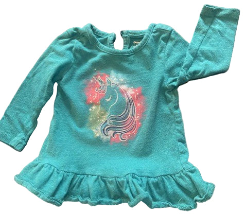 George Long Sleeve Shirt, 0-3 month
