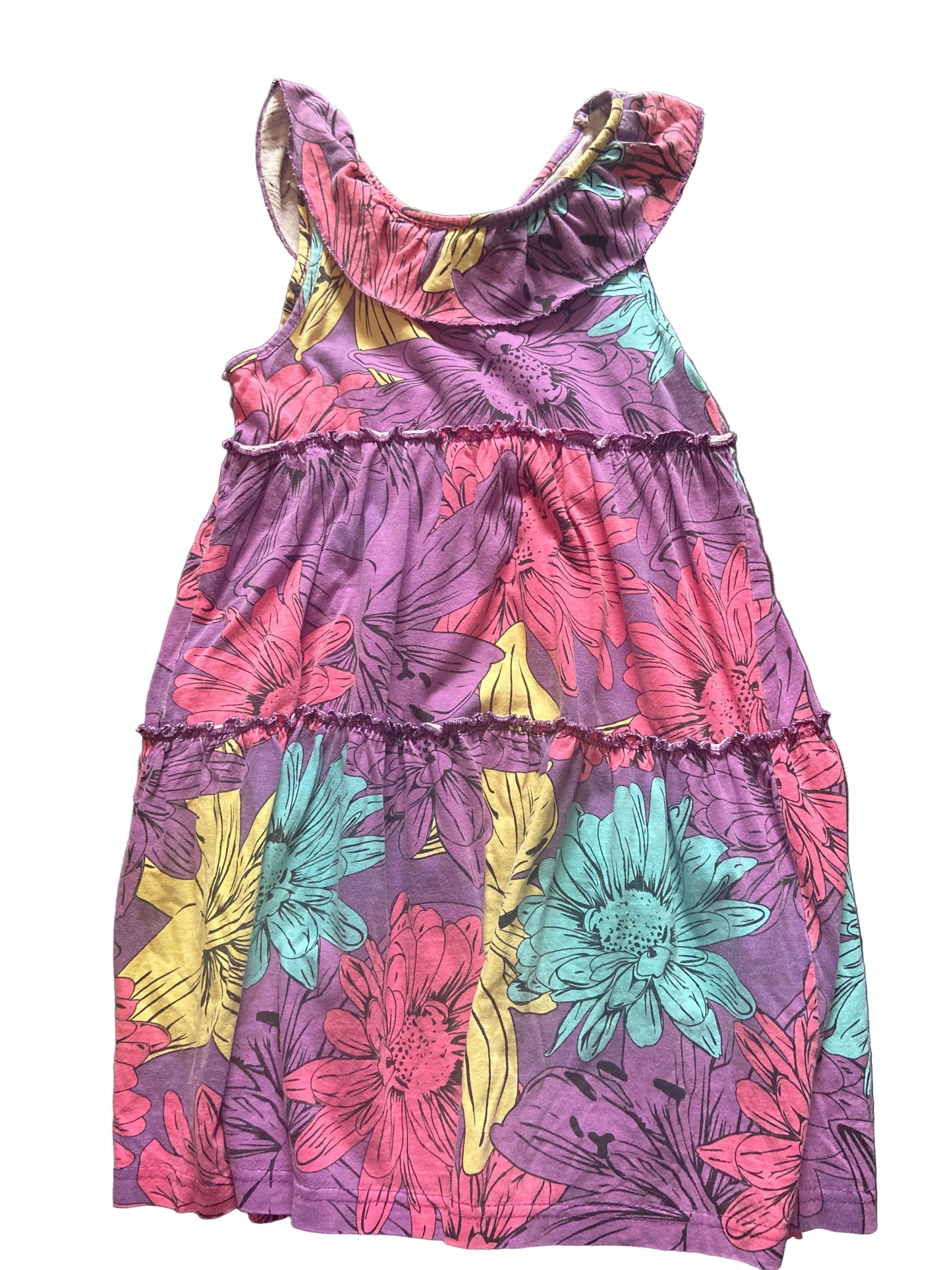 George Flowered Dress, Size 7/8