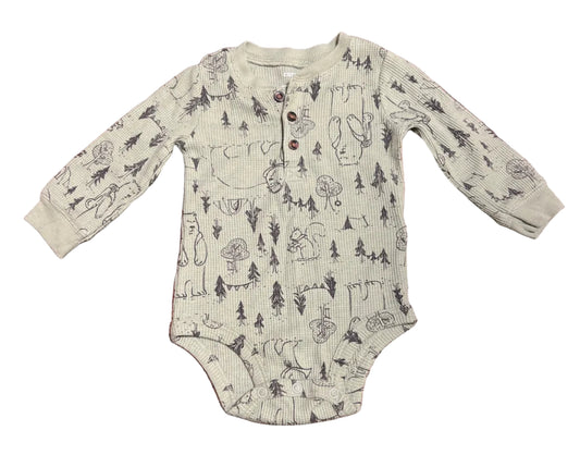 Carter’s Long Sleeve Onesie, 3-6 months