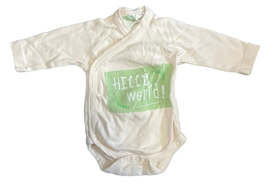 Parade Long Sleeved Onesie, 0-3 months