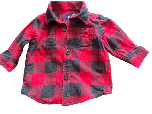 The Children’s Place Plaid Shirt, 3-6 months